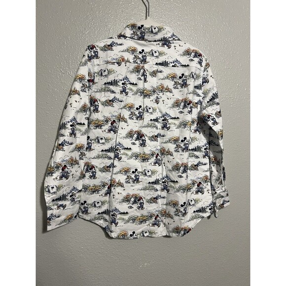 Janie and Jack Boy's Long Sleeve Mickey Mouse Button Down Shirt Size 4T NWT - Picture 5 of 5
